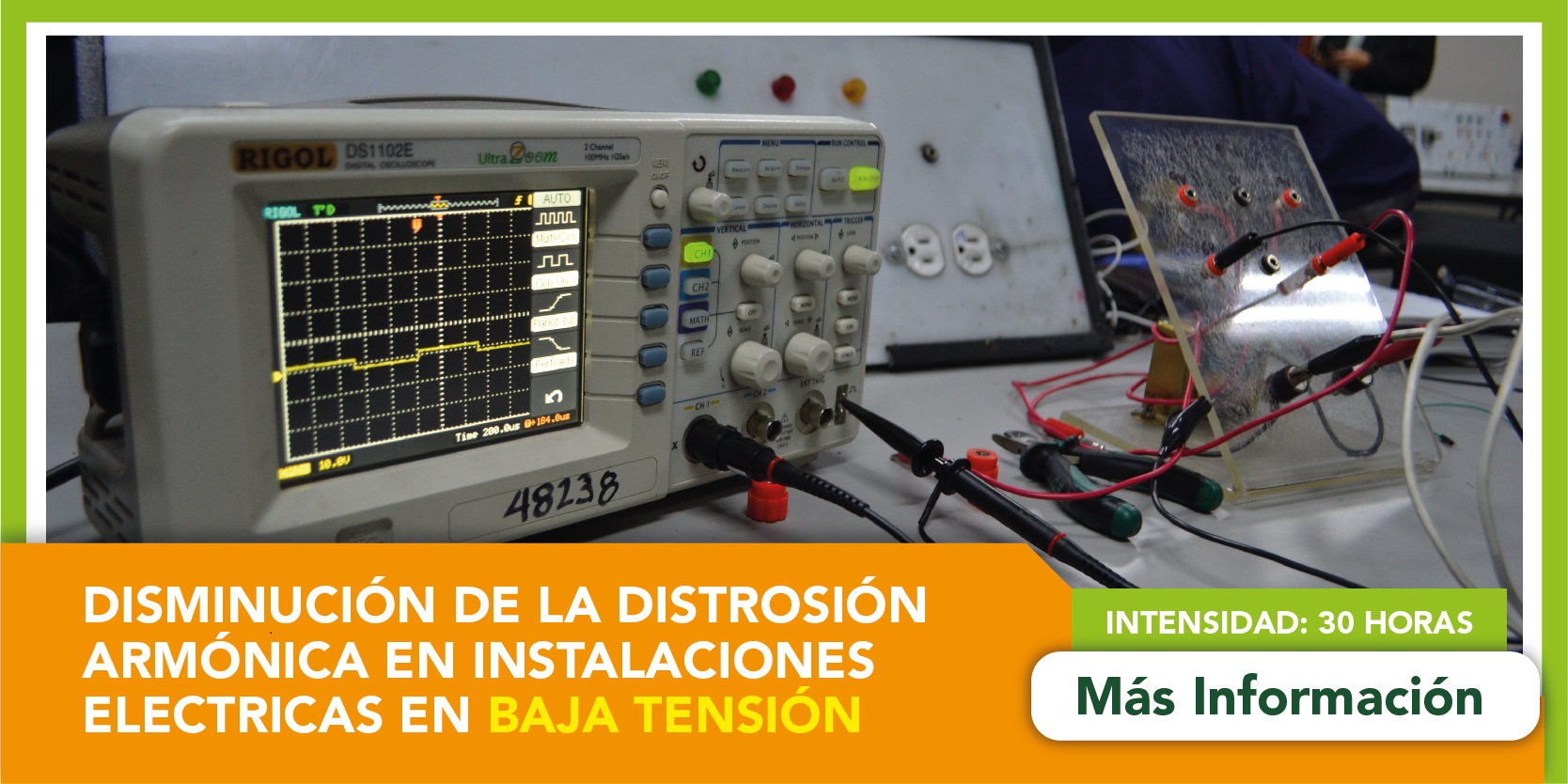 Curso: Disminución de la Distorsión Armonica en Instalaciones Electricas en Baja Tensión