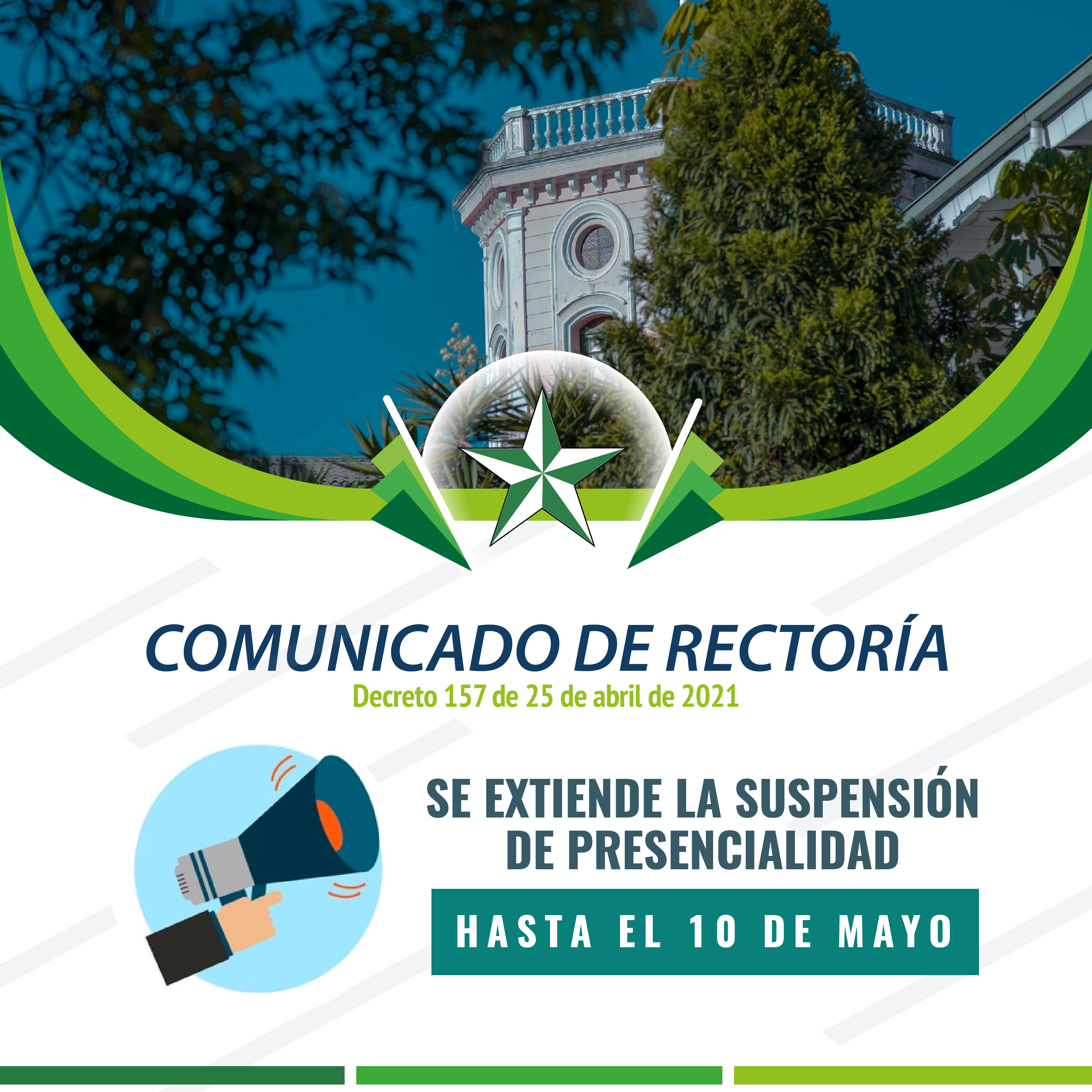 Comunicado Rectoría