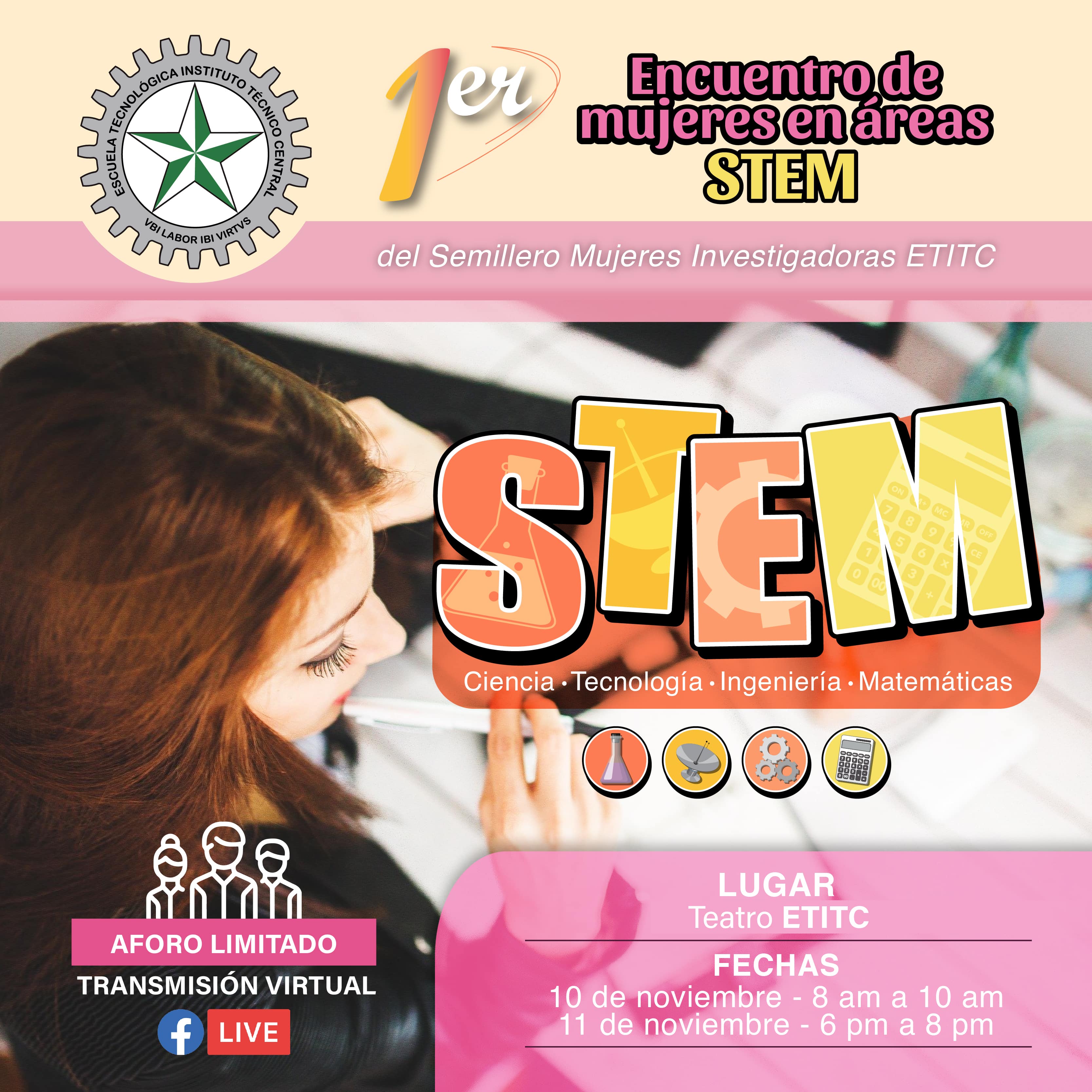 Encuentro de mujeres en áreas STEM