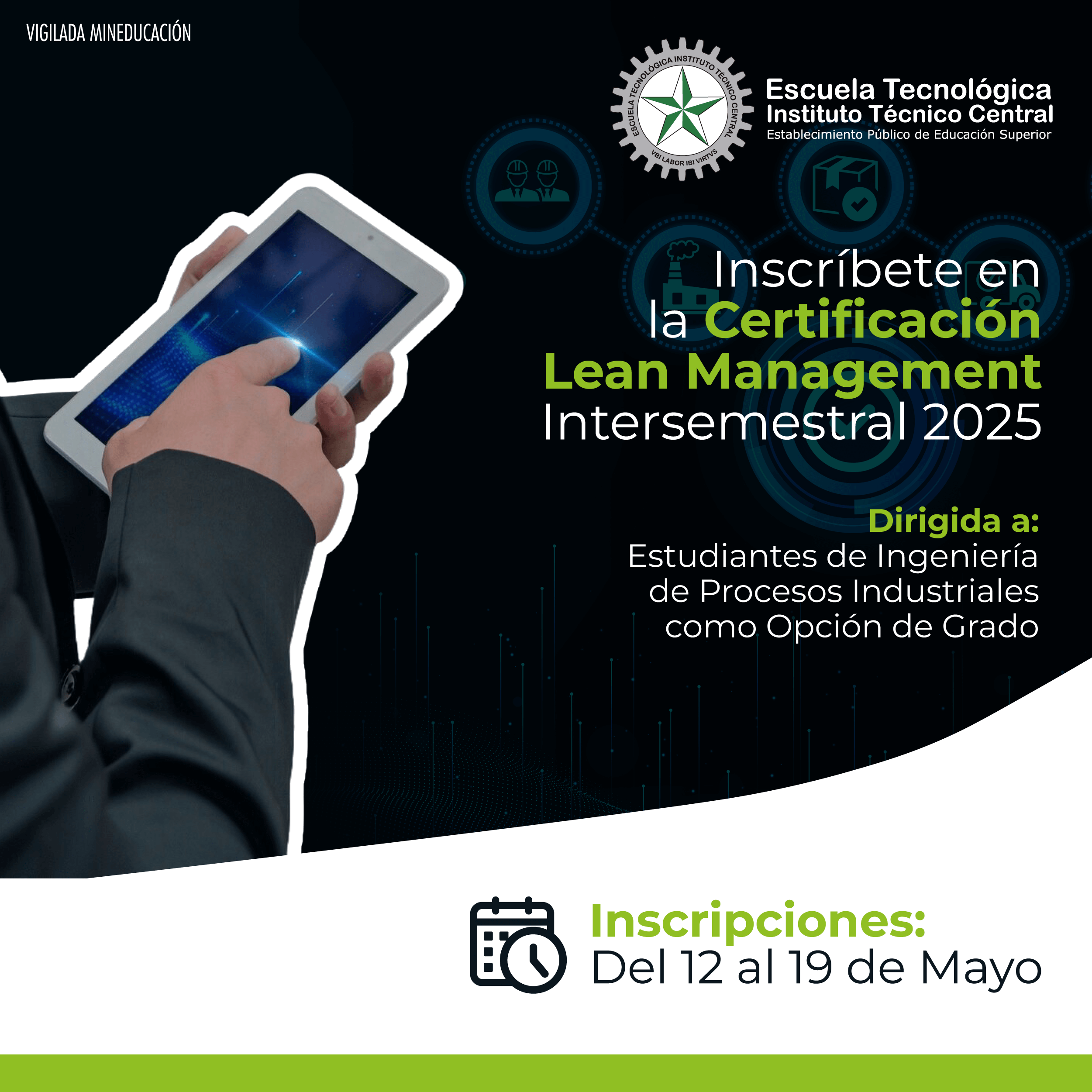 Certificación en Lean Management Intersemestral 2025