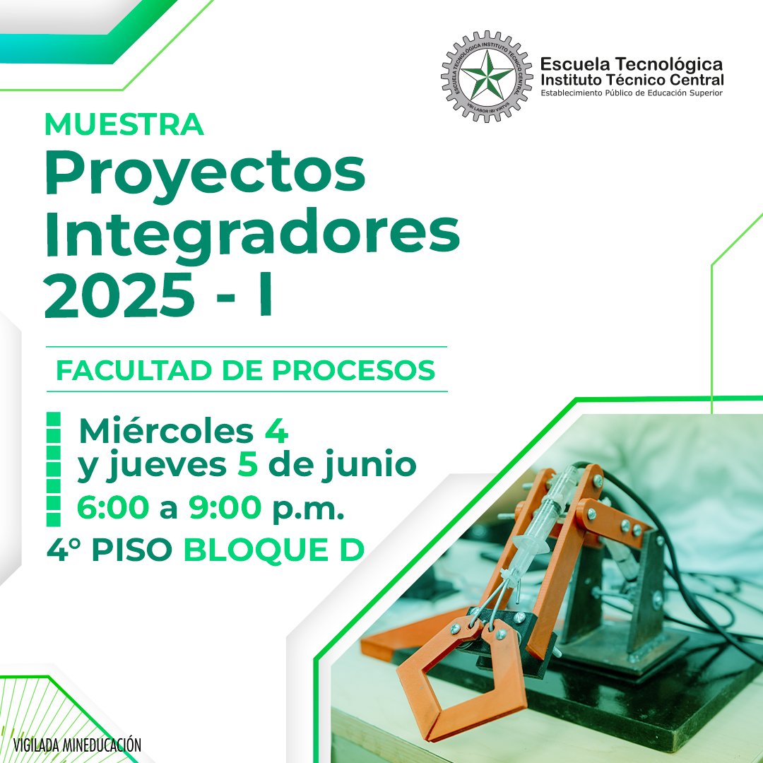 Muestra proyectos integradores