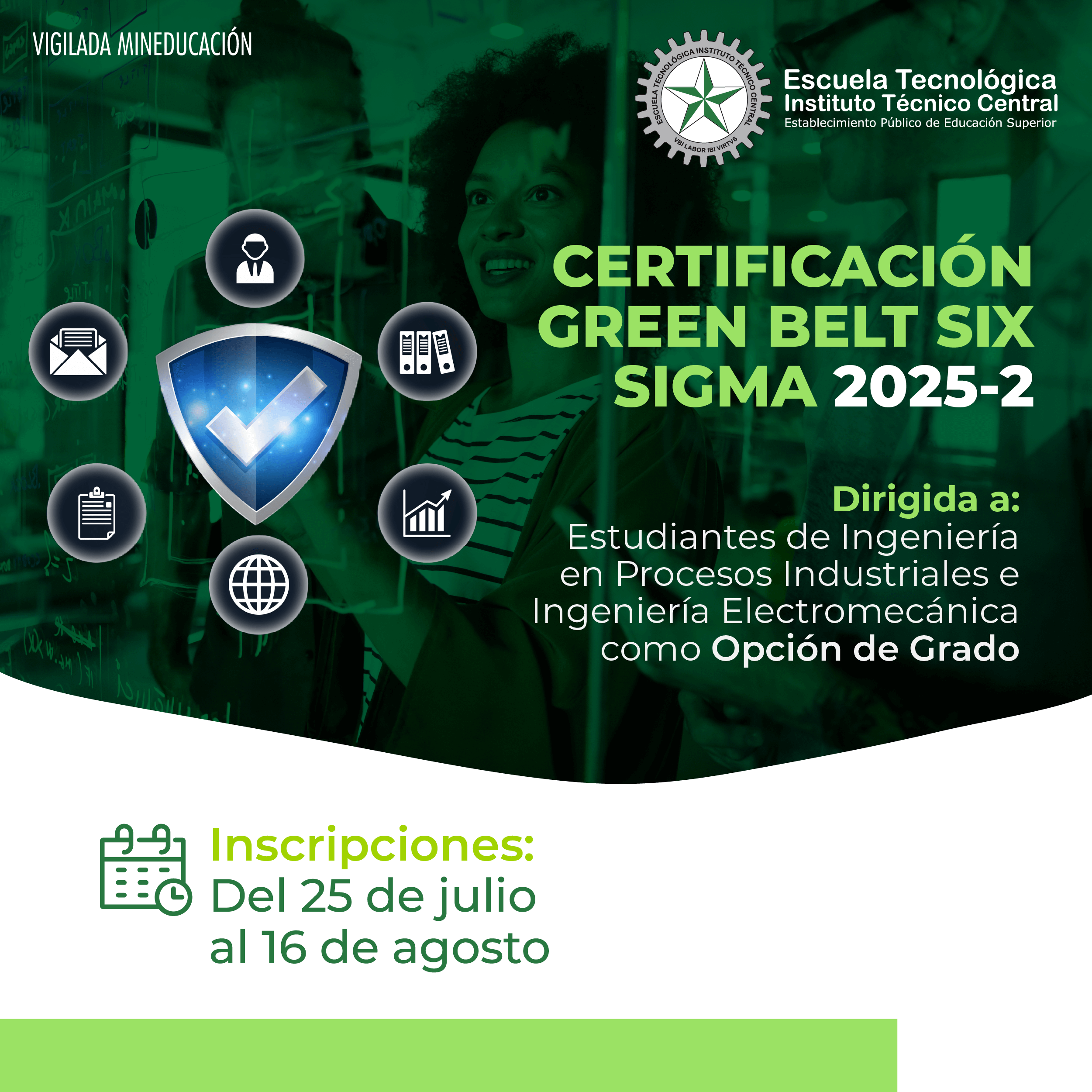 Certificación Green Belt Six Sigma 2025-2