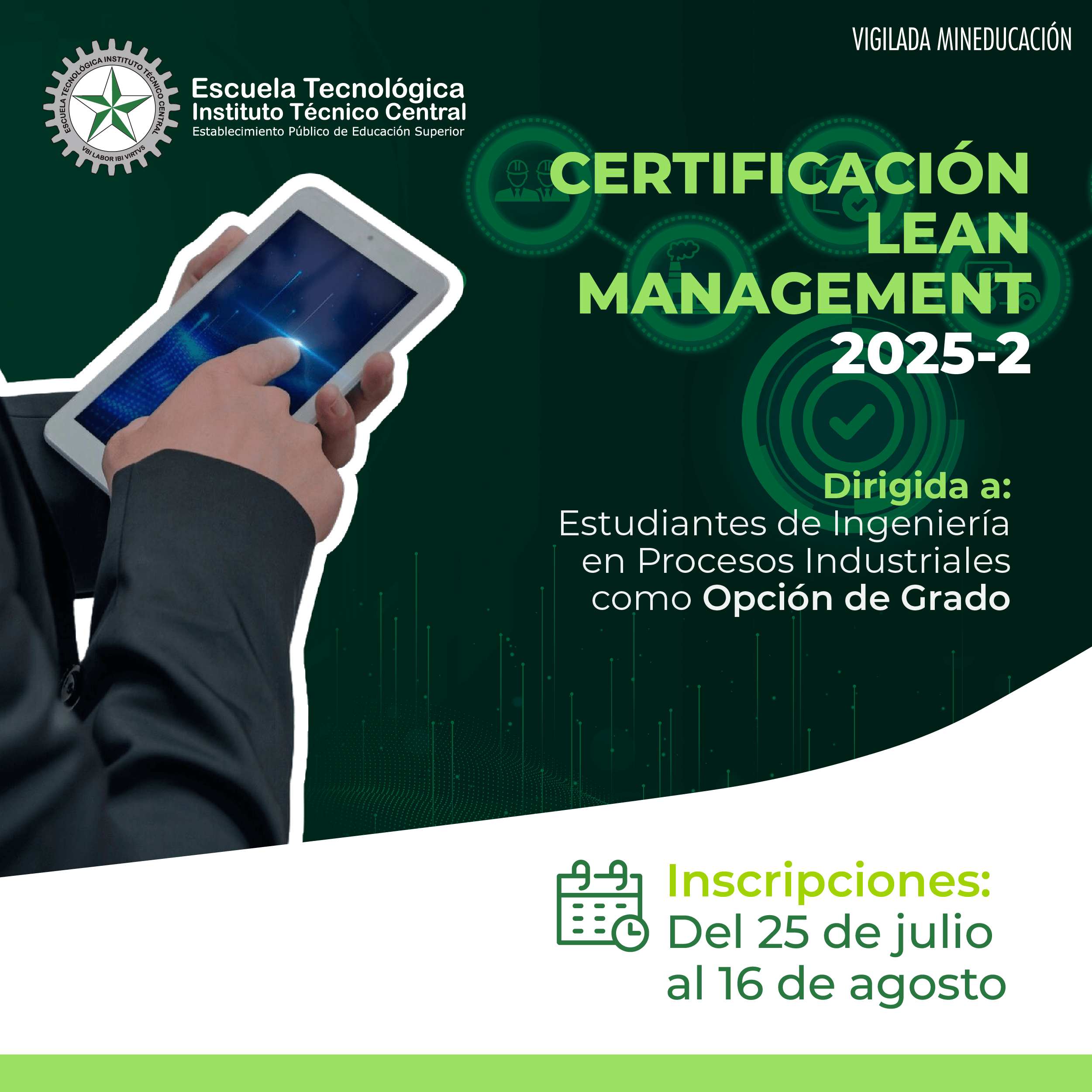 Certificación en Lean Management 2025-2
