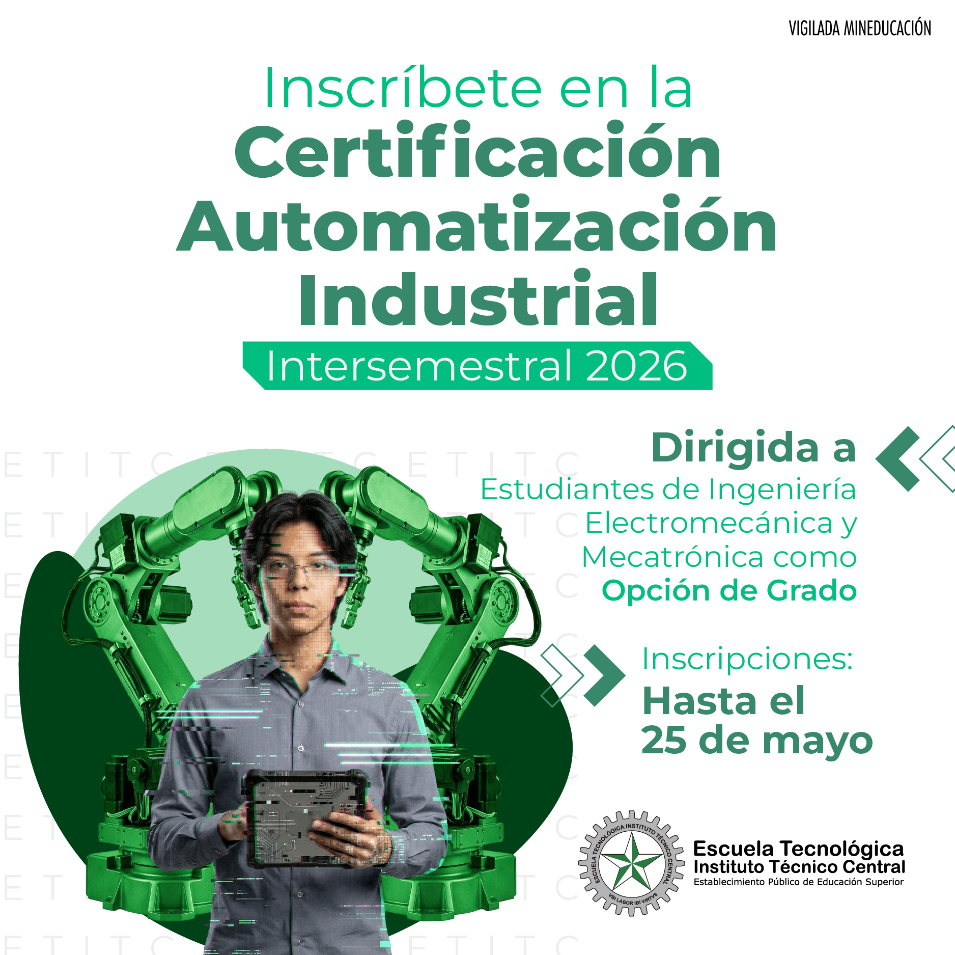 Certificación en Automatización Industrial Intersemestral 2026